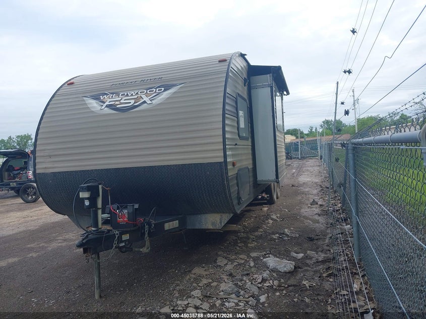 4X4TWDD2YKY093019 2019 Wildwood By Forest R Fsx Toy Hauler Serie photo 1