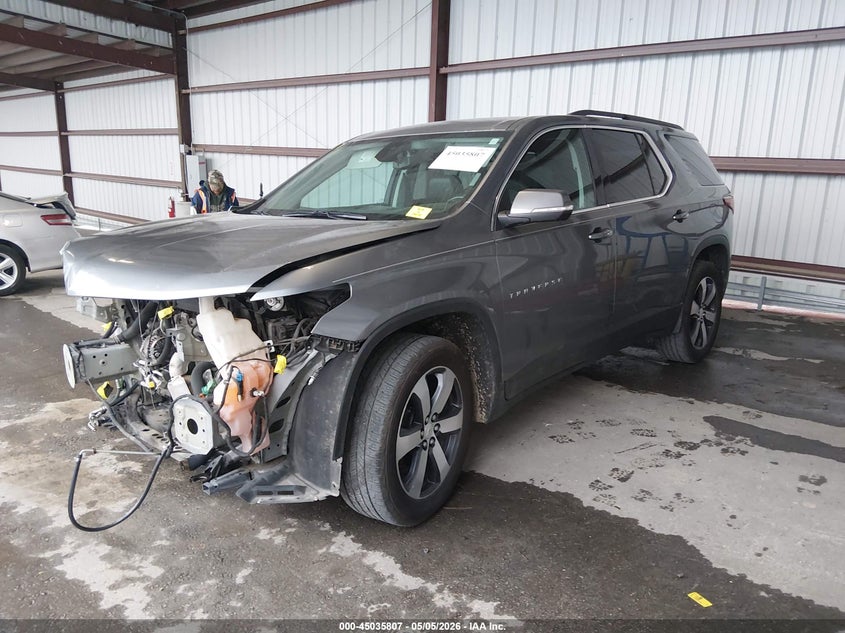 2021 Chevrolet Traverse Fwd Lt Leather 1GNERHKW2MJ133457 photo 1
