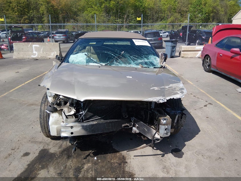 1999 Chrysler Sebring Jxi VIN: 3C3EL55H3XT588762 Lot: 45035816