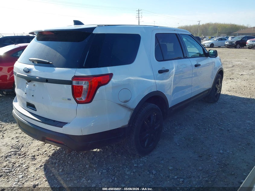 Vin: 1fm5k8ar3kgb15130, lot: 45533368, ford police interceptor utility 20194