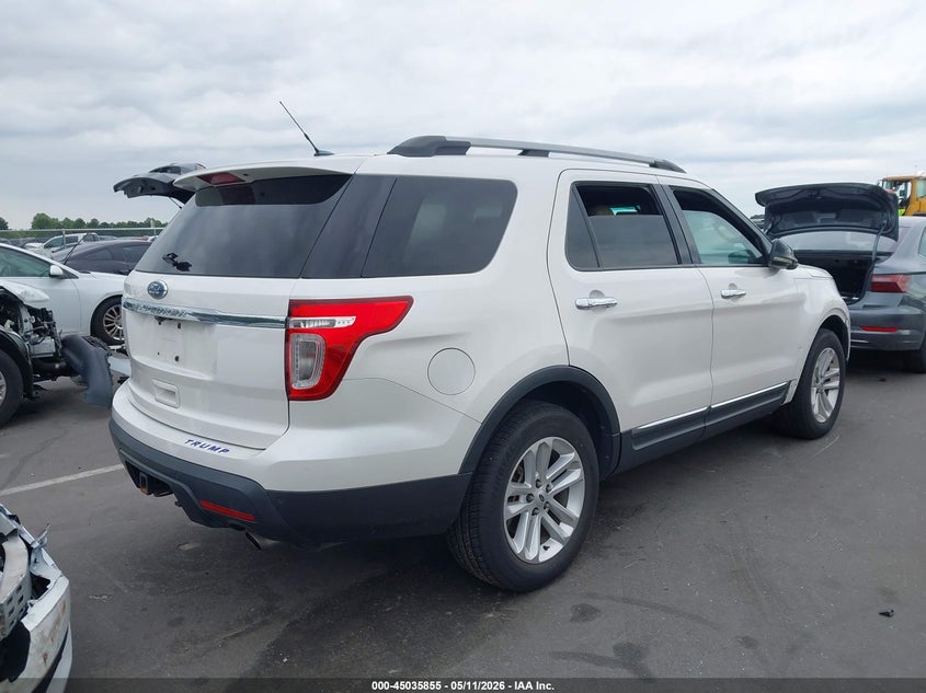 Vin: 1fmhk7d87cga15382, lot: 45533372, ford explorer xlt 20124