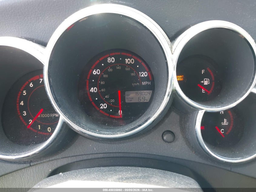 2005 Toyota Matrix VIN: 2T1KR32E55C350312 Lot: 45035860