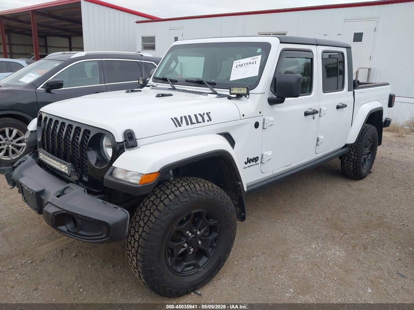 2021 Jeep Gladiator Willys Sport 4x4 1C6HJTAG5ML534216 photo 1