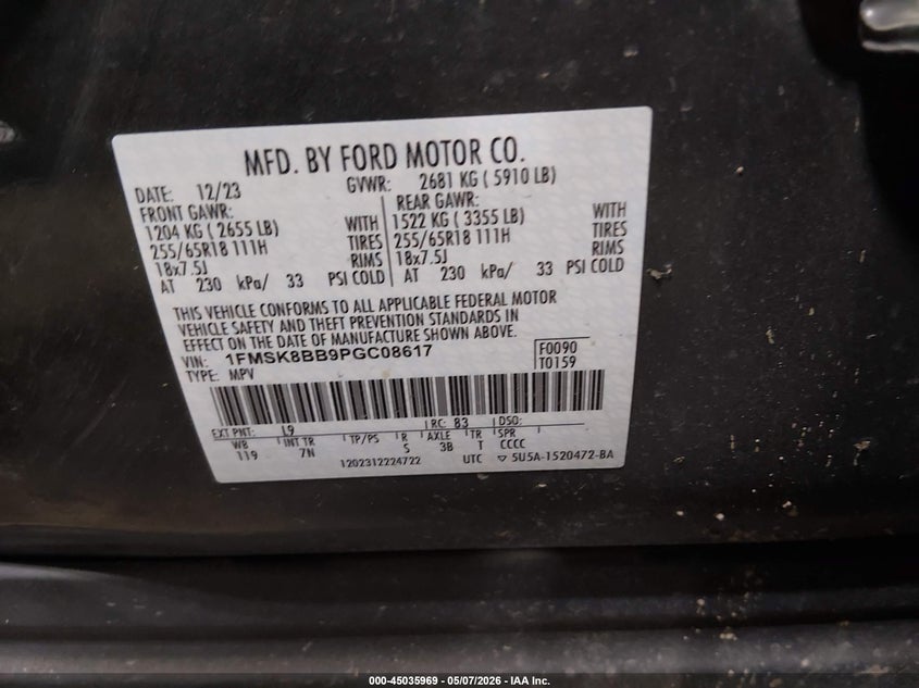 2023 FORD EXPLORER · Photo 9