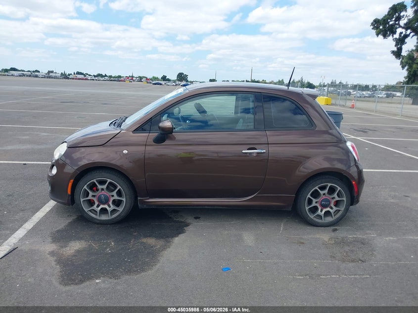 2015 Fiat 500 Sport VIN: 3C3CFFBR3FT601784 Lot: 45035986