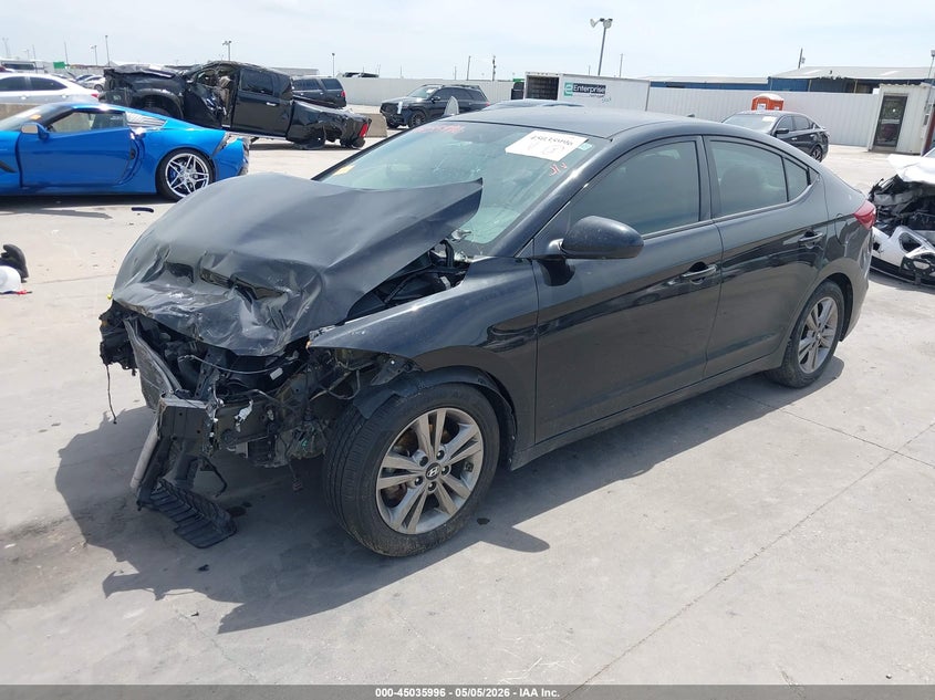 2018 Hyundai Elantra Sel KMHD84LF8JU679071 photo 1