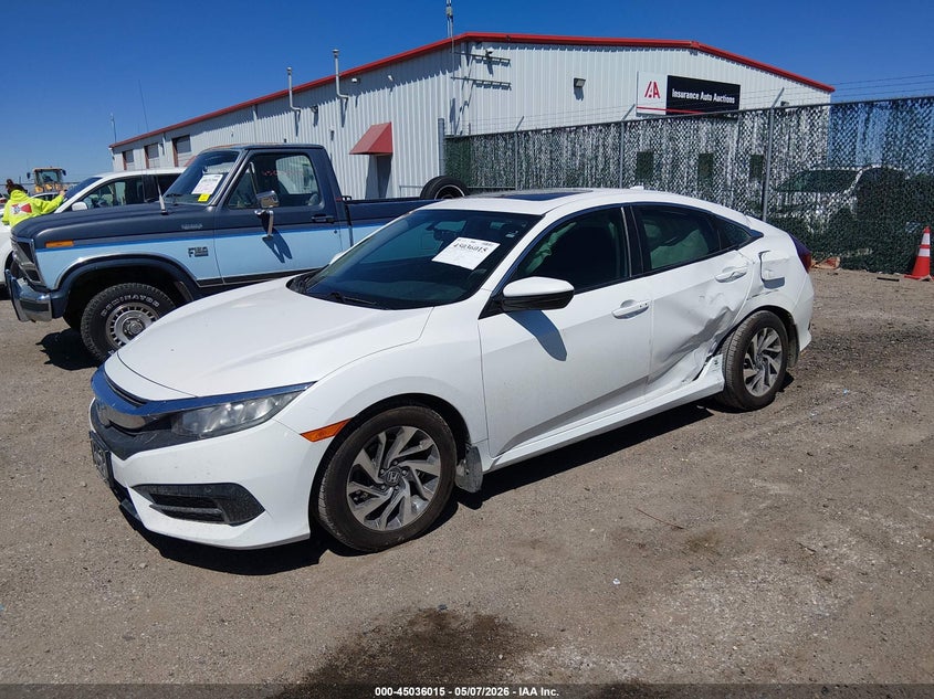 2017 Honda Civic Ex 19XFC2F77HE017348 photo 1
