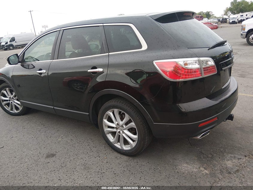 2011 Mazda Cx-9 3.7 Cx-9 Grand Touring black Lot 111045036061 Vin JM3TB3DV7B0308596