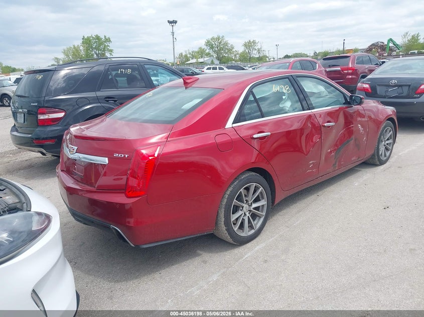 Vin: 1g6ax5sx7h0126720, lot: 45533716, cadillac cts luxury 20174