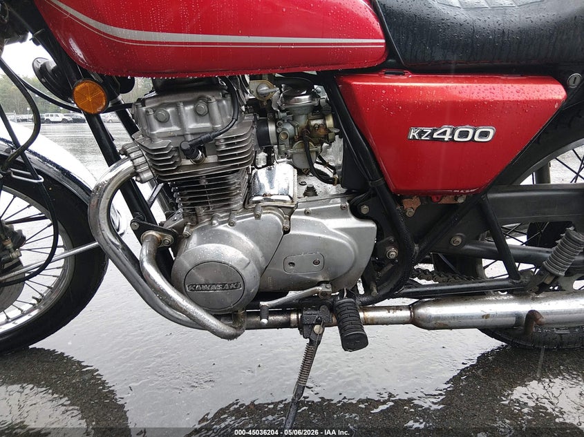 1978 KAWASAKI KZ400 auction photo 8