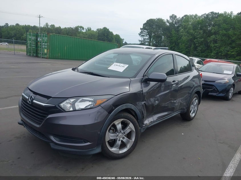 2016 Honda Hr-V Lx 3CZRU5H37GM752089 photo 1