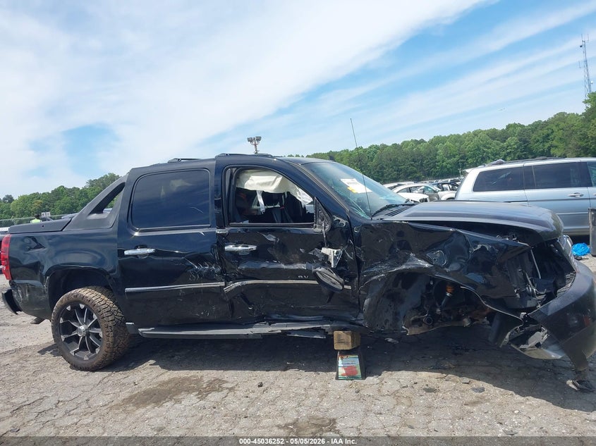 2012 Chevrolet Avalanche 5.3 1500 Ltz Black Lot 111045036252 Vin 3GNTKGE70CG254708