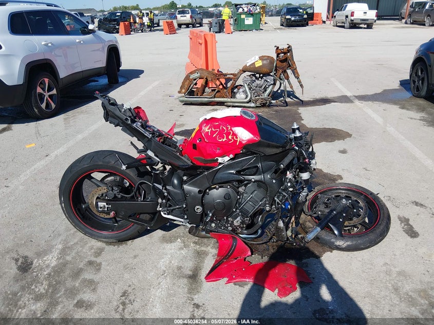 2014 Yamaha Yzfr1 VIN: JYARN23E6EA016812 Lot: 45036254