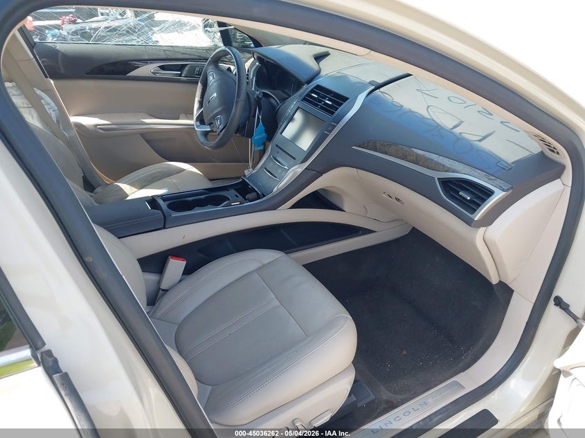2016 LINCOLN MKZ SEDAN 2.0L I-4 DI, DOHC, VVT, TURBO, 240HP