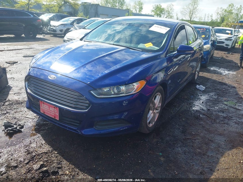 2016 Ford Fusion Se 3FA6P0H72GR358918 photo 1