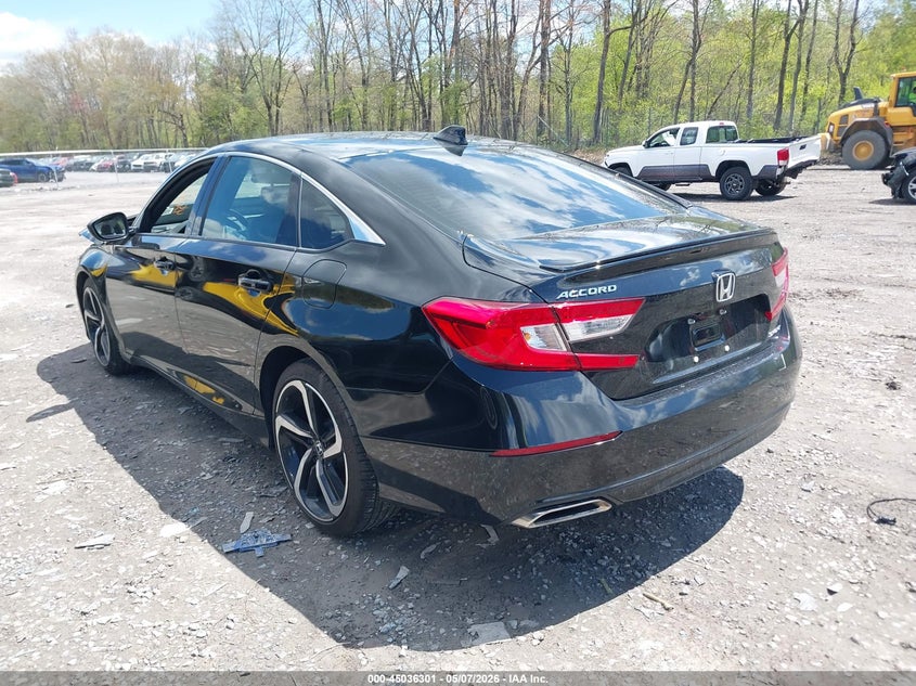 2022 HONDA ACCORD auction photo 3