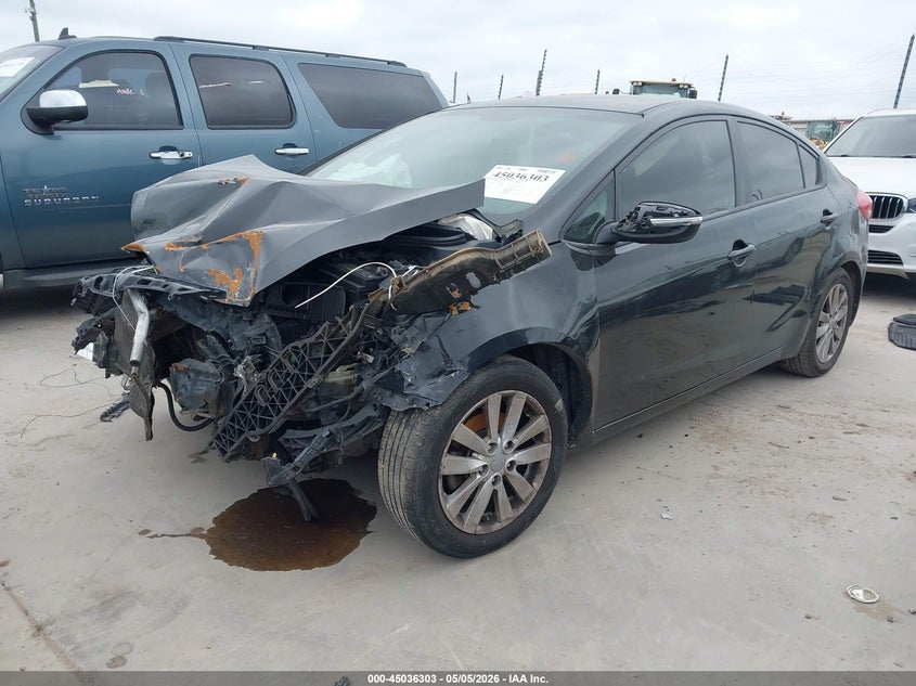KNAFX4A61E5126035 2014 KIA FORTE LX photo 1