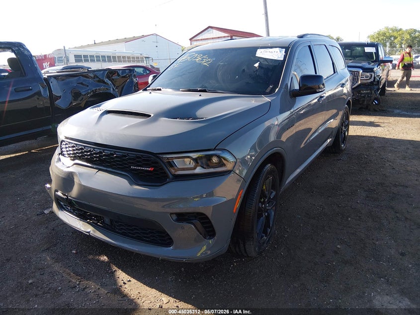 Vin: 1c4sdjct1sc524168, lot: 45533829, dodge durango r/t plus awd 20252