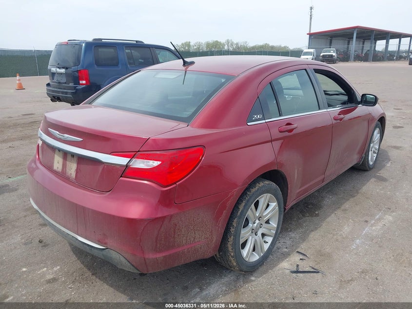 Vin: 1c3bc1fg0bn600070, lot: 45533848, chrysler 200 touring 20114
