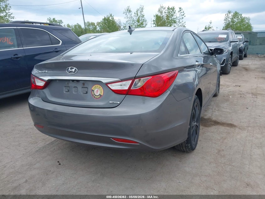 2011 Hyundai Sonata 2.4 Limited grey Lot 111045036363 Vin 5NPEC4AC1BH059626