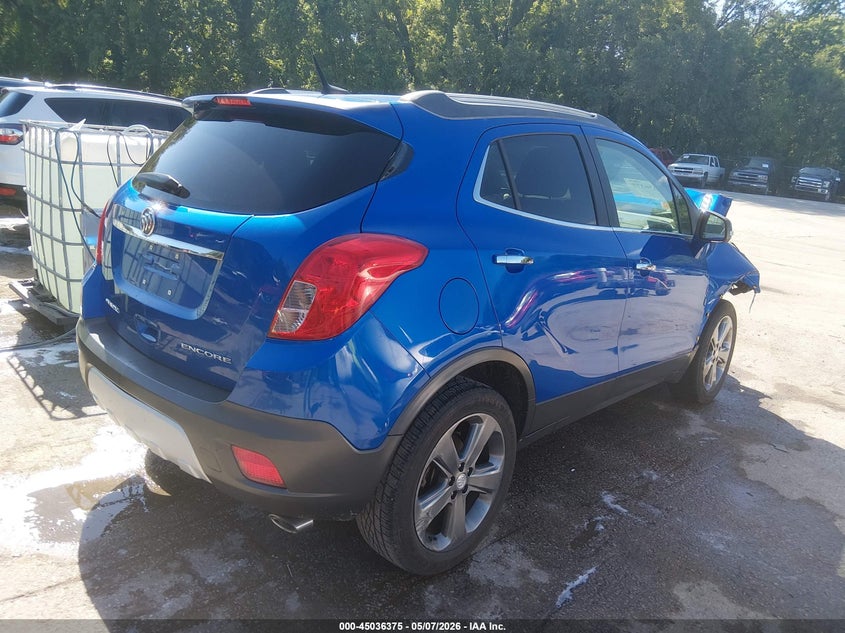 Vin: kl4cjbsbxeb675123, lot: 45533892, buick encore convenience 20144