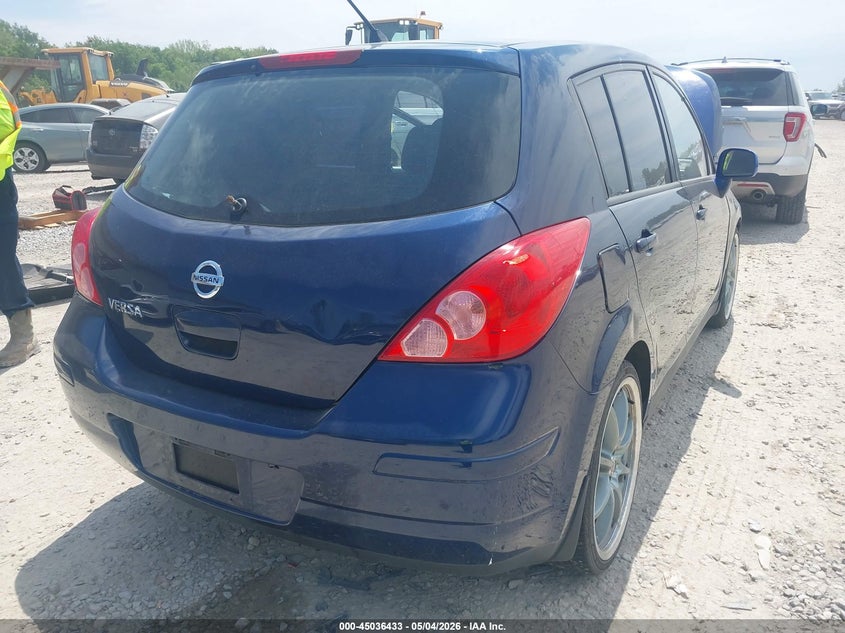 2012 Nissan Versa 1.8 1.8 S blue Lot 111045036433 Vin 3N1BC1CP7CL360066