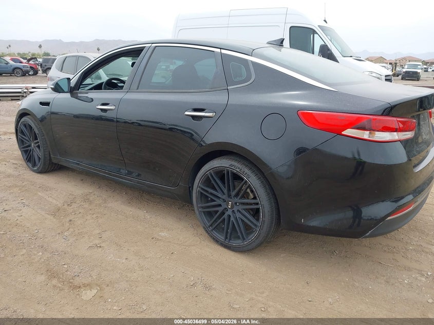 Vin: 5xxgt4l39gg031579, lot: 45534016, kia optima lx 20163