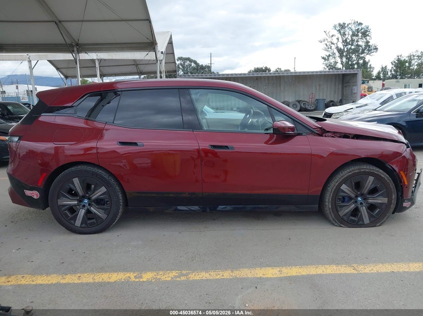 2025 BMW Ix xDrive50 VIN: WB523CF0XSCT18763 Lot: 45036574