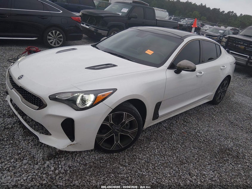 Vin: knae15la4l6084407, lot: 45534115, kia stinger gt-line 20202