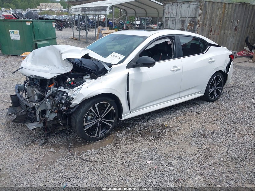 2023 Nissan Sentra Sr Xtronic Cvt 3N1AB8DV7PY259509 photo 1