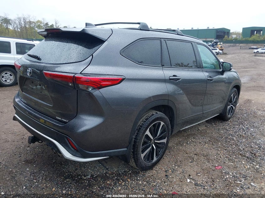 Vin: 5tdlzrbh1ns237890, lot: 45534178, toyota highlander xse 20224
