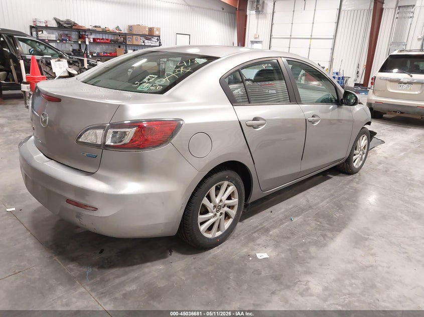 Vin: jm1bl1vp9d1813851, lot: 45534198, mazda mazda3 i touring 20134