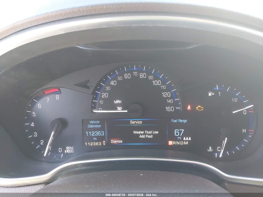 2015 CADILLAC SRX auction photo 7
