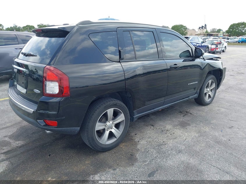 Vin: 1c4njcea6gd678292, lot: 45534341, jeep compass high altitude edition 20164