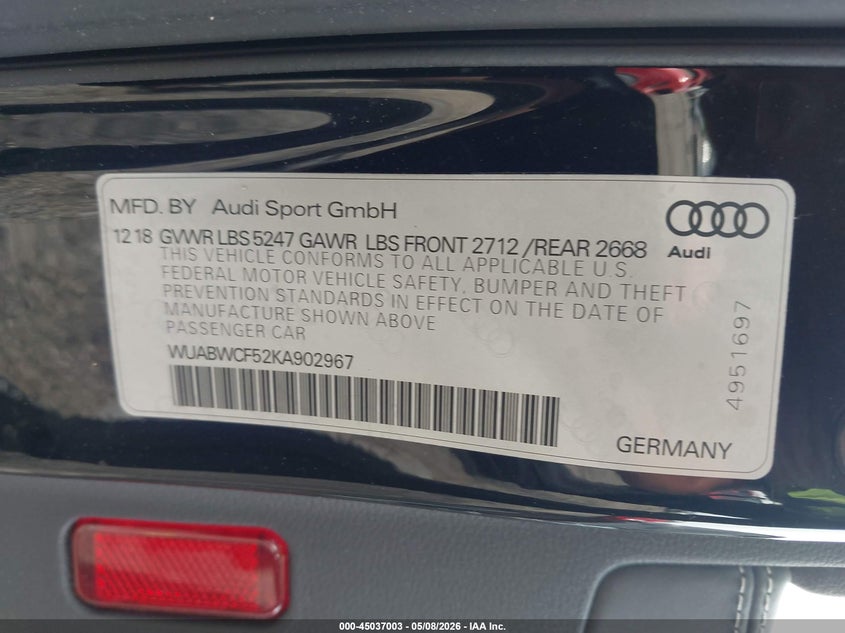 AUDI RS 5 - zdjęcie 9