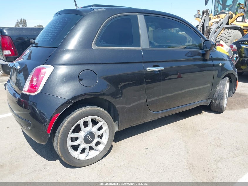 Vin: 3c3cffar2dt540944, lot: 45534548, fiat 500 pop 20134