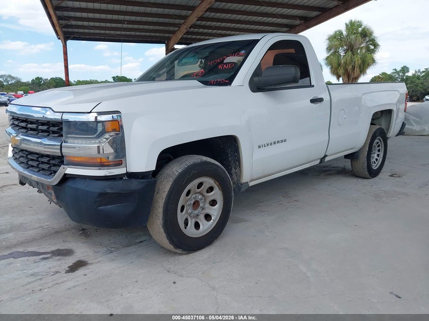 2017 Chevrolet Silverado 1500 Wt 1GCNCNECXHZ305929 photo 1