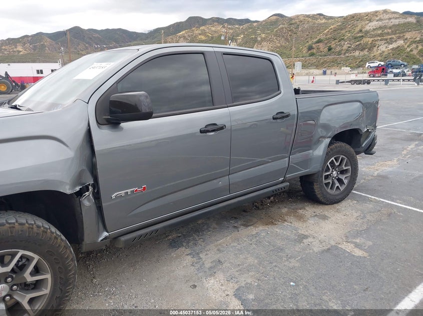 VIN 1GTP6FE19N1193204 2022 GMC CANYON 4WD  LONG BOX AT4 - LEATHER