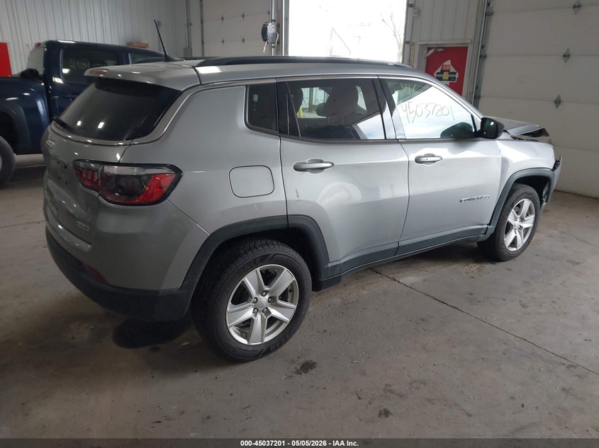 Vin: 3c4njdbb5nt216848, lot: 45534718, jeep compass latitude 4x4 20224