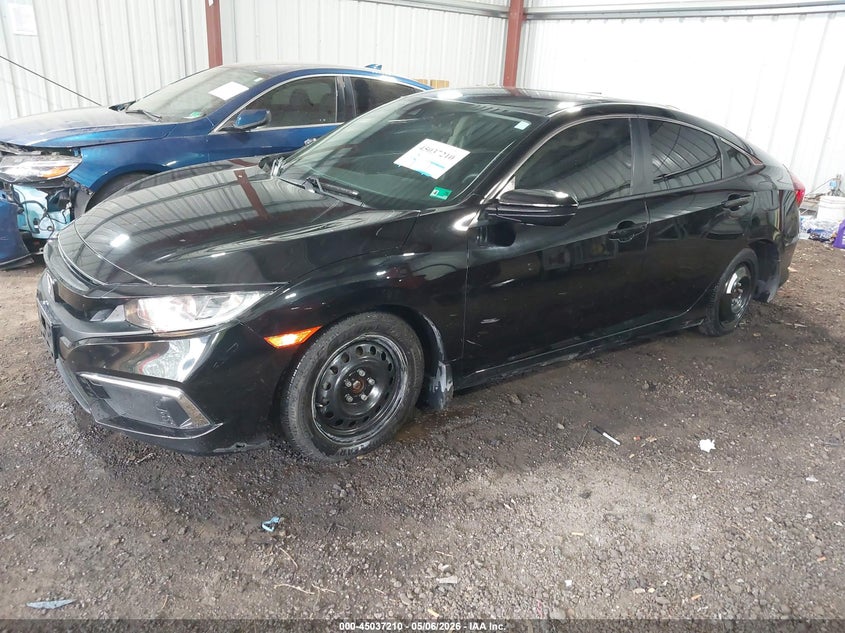 2021 Honda Civic Lx 2HGFC2F62MH526884 photo 1