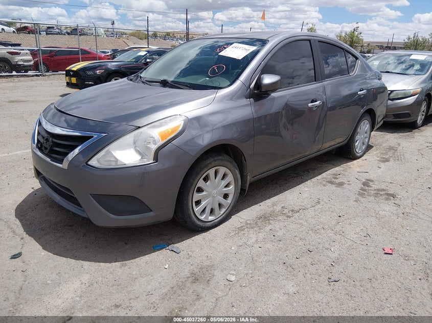 Vin: 3n1cn7ap4gl834758, lot: 45534777, nissan versa 1.6 sv 20162