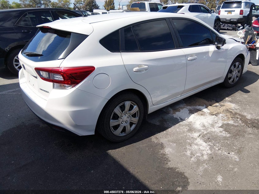 Vin: 4s3gtab62p3703993, lot: 45534795, subaru impreza base 5-door 20234