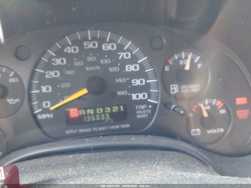 2000 Chevrolet Express Upfitter Pkg. VIN: 1GBFG15R2Y1190168 Lot: 45037303