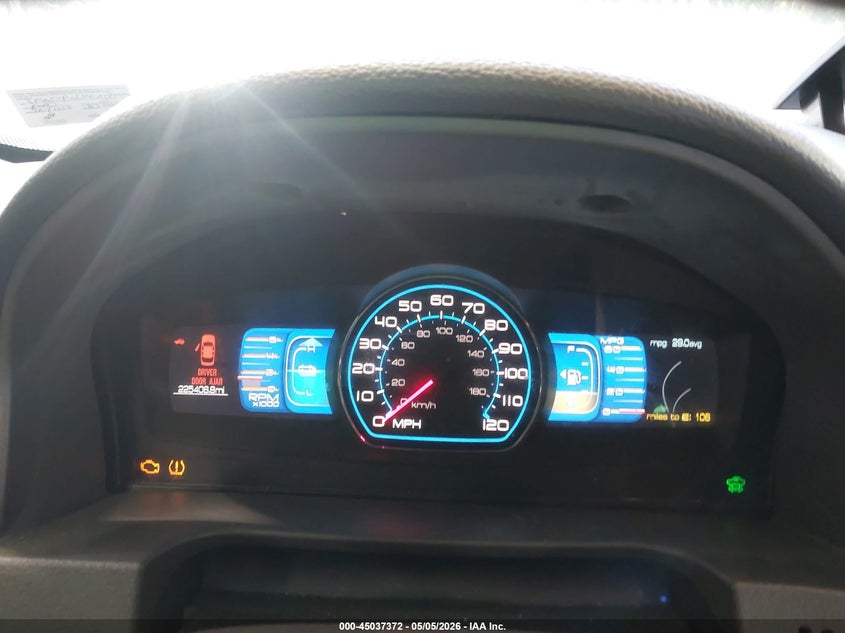 2012 Ford Fusion 2.5 Hybrid blue Lot 111045037372 Vin 3FADP0L34CR174473
