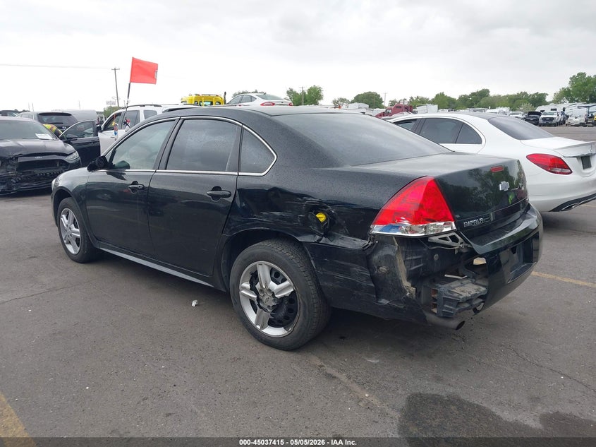 Vin: 2g1wd5e31g1105118, lot: 45534932, chevrolet impala limited police 20163
