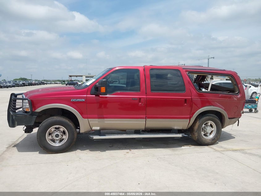 2004 Ford Excursion Eddie Bauer VIN: 1FMSU45PX4EA91230 Lot: 45037464