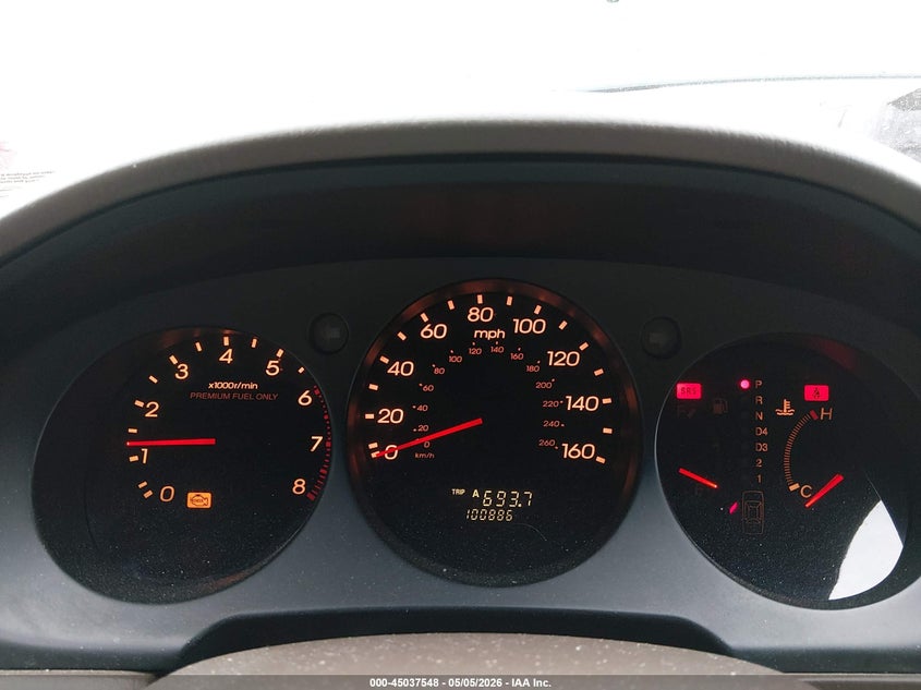 2000 Acura Rl 3.5 VIN: JH4KA9664YC012702 Lot: 45037548