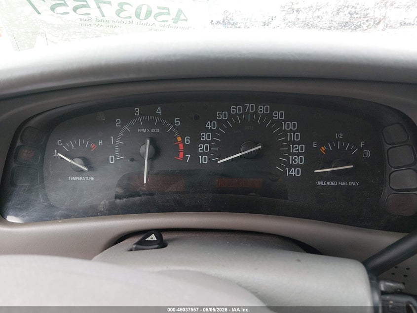 2001 Buick Park Avenue VIN: 1G4CW54K114138897 Lot: 45037557