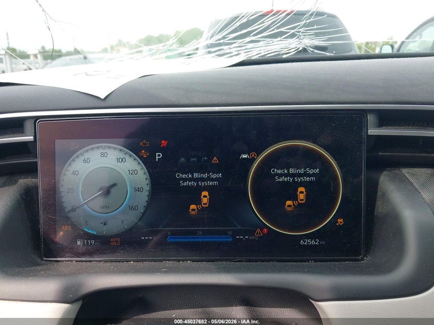 2022 HYUNDAI TUCSON 2.5L I-4 DI, DOHC, V(VIN: KM8JECAE9NU060369