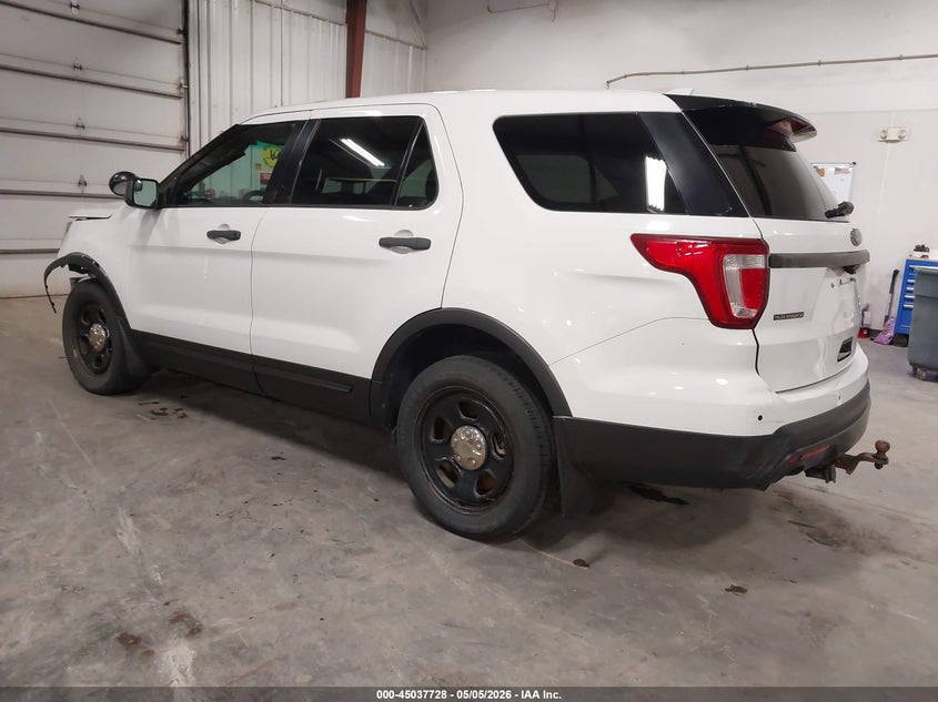 Vin: 1fm5k8ar0gga37266, lot: 45535245, ford utility police interceptor 20163